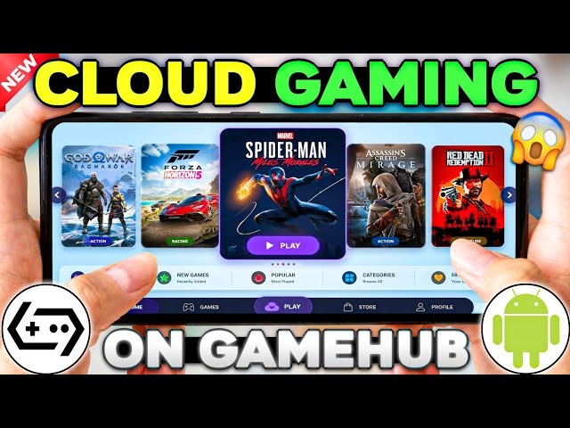 🔥 Gamehub Cloud Gaming Is Here! Play AAA PC Games On Any Android Device | Complete Setup