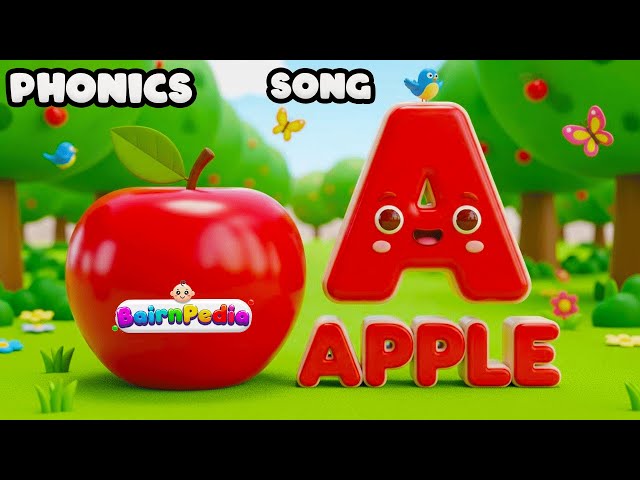 ABC Phonics Song For Toddlers | ABC Song Nursery Rhymes