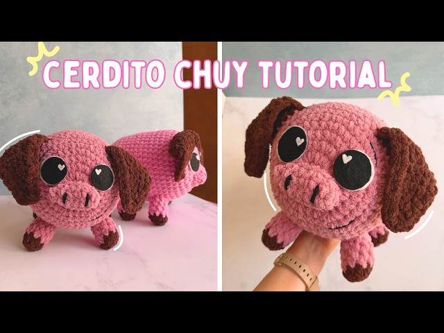 Crochet Chuy the Piglet Tutorial🐽 | The Book of Life Amigurumi