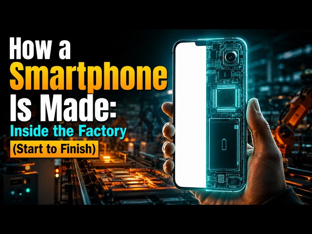 How a Smartphone Is Made Inside the Factory (Start to Finish)