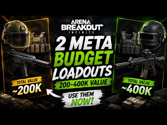 These LOW BUDGET Builds Are COMPLETELY BROKEN META in Arena Breakout Infinite