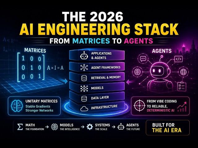 How AI Engineers Build Modern AI Systems 🤯 | Matrices → LLMs → AI Agents.  #aiengineering #intution
