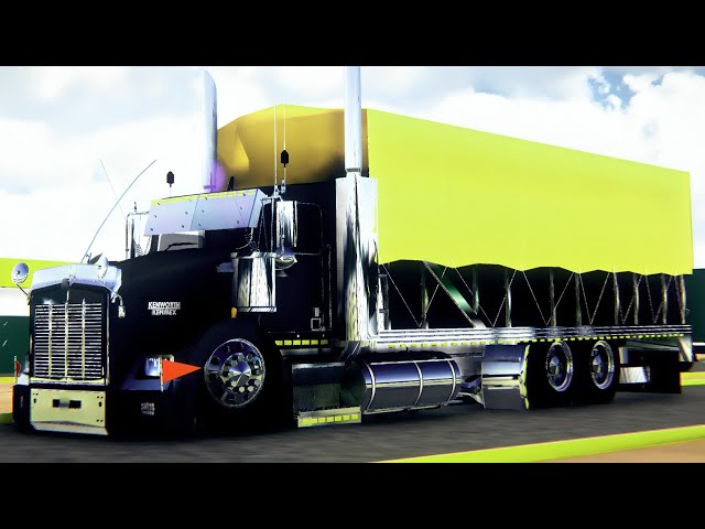 🥶♣️EXTRAORDINARIO KENWORTH T800 TORTON💯💎🖤 Mods Para Proton Bus Simulator‼️