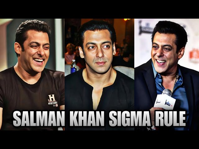 Salman khan sigma rule | salman khan savage moments | salman khan thug life | salman khan attitude