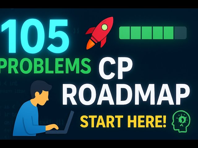 Kickstarting Competitive Programming | 105 Problems Roadmap