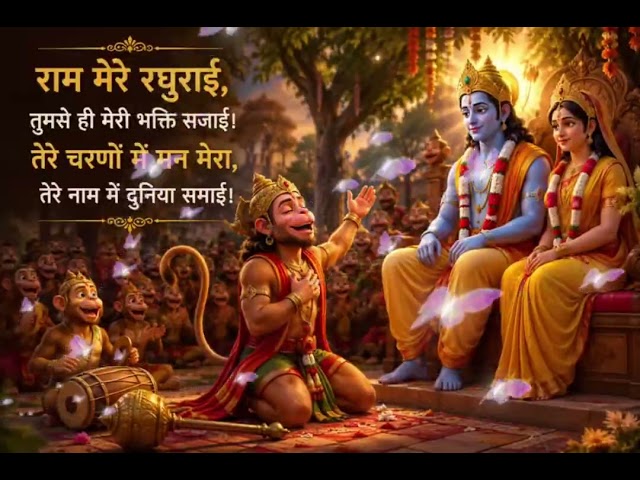 🙏Subah Subah Suno - Ram Mere Raghurai | Morning Hanuman Bhajan Sada Hanuman#trending #viral 