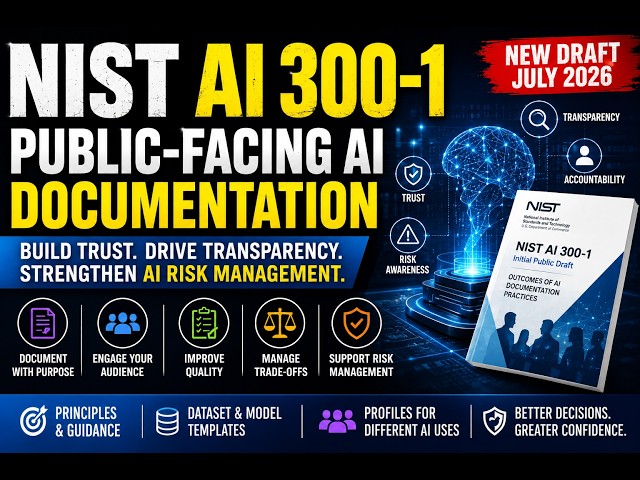 NIST AI 300-1 Explained | Public-Facing AI Documentation, Transparency & Risk Management