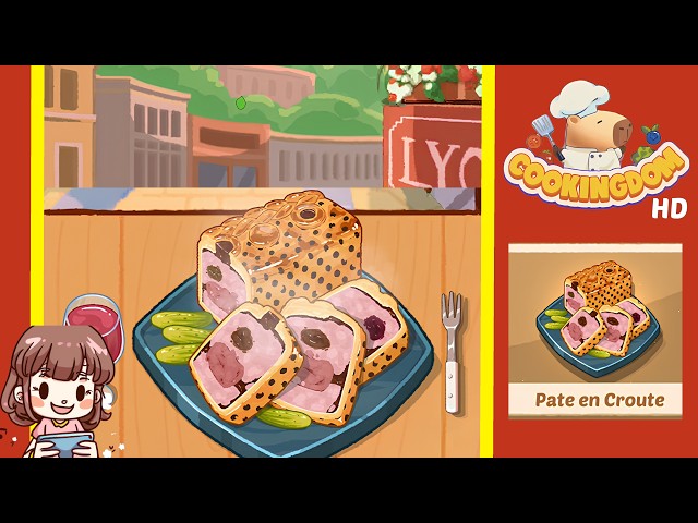 Cookingdom Level 188 Pate En Croute Solution Walkthrough