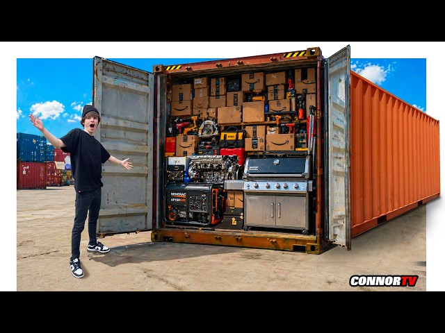I Bought a Giant Abandoned PODS Shipping Container for $500...