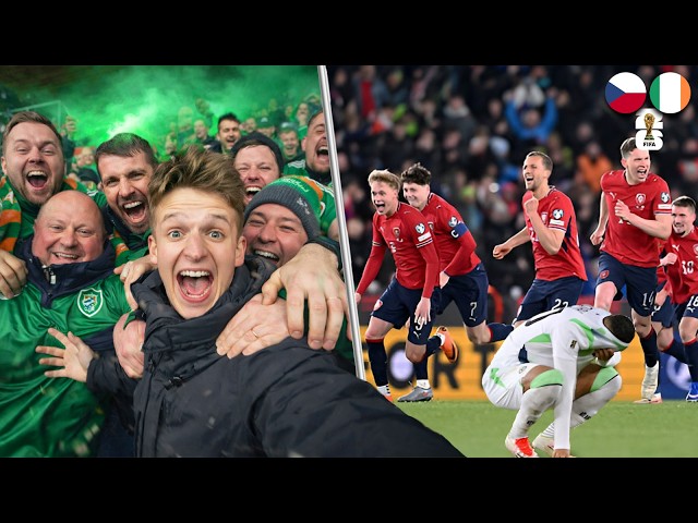 IRELAND TAKEOVER PRAGUE as PENALTIES decide WORLD CUP