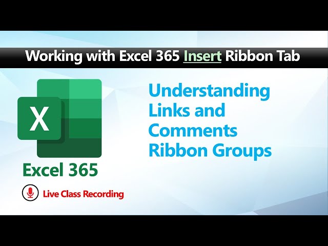 Master Links & Comments in Excel 365 | Boost Collaboration & Navigation!