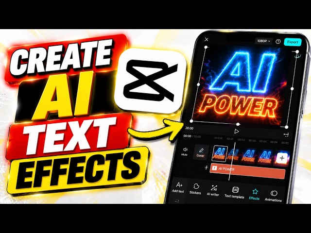How to Add AI Text in CapCut Mobile