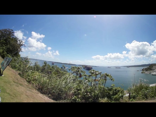 Gear 360°: Panoramic of Panama Canal's New Expansion