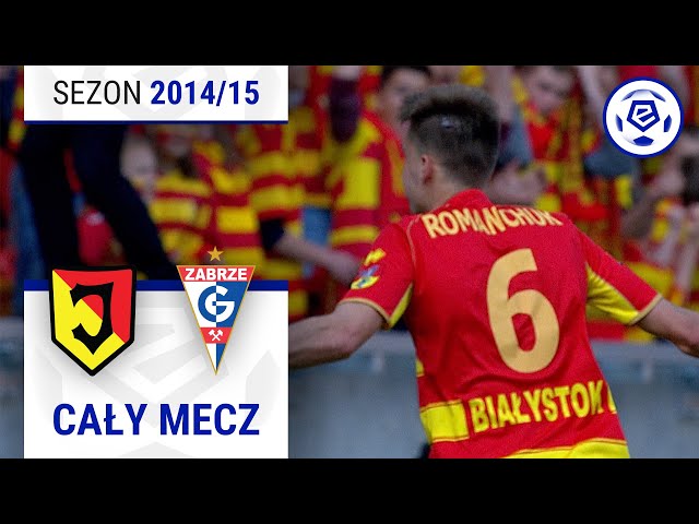 (2/2) Jagiellonia Białystok - Górnik Zabrze | CAŁY MECZ | Ekstraklasa 2014/15 | 35. Kolejka