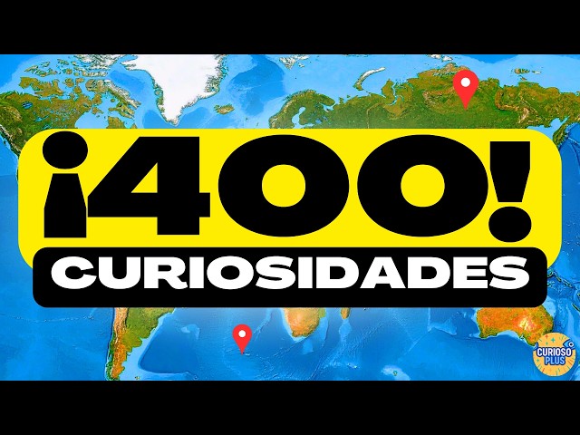 ¡400 DATOS INCREÍBLES que Cambiarán tu Forma de Ver el Mundo! ⏰😲