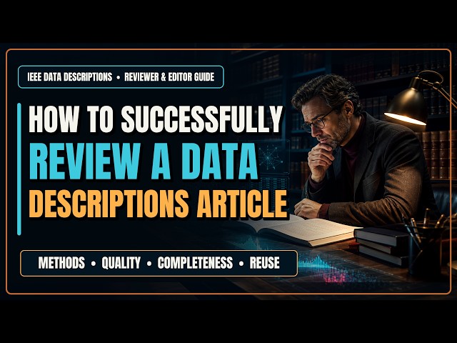 How to Successfully Review a Data Descriptions Article