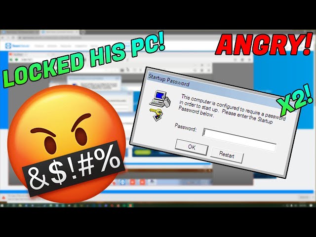 I SYSKEY'D a scammer TWICE and he RAGED!