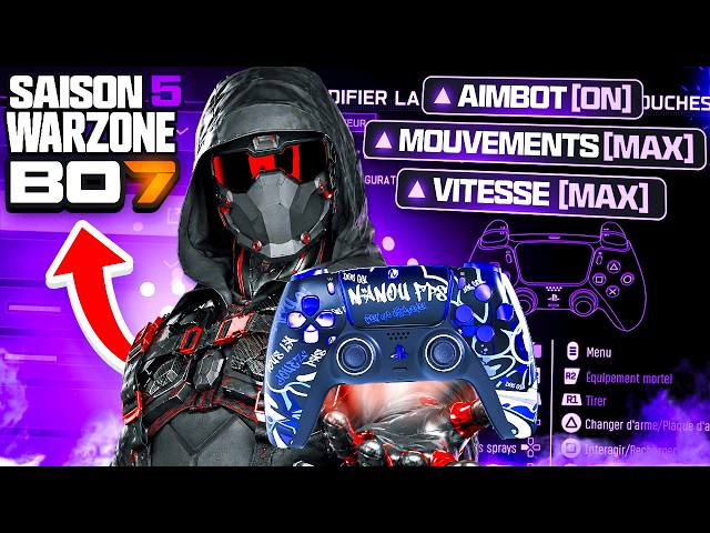 Warzone 5! The Best Pro Player Controller Settings SEASON 5!