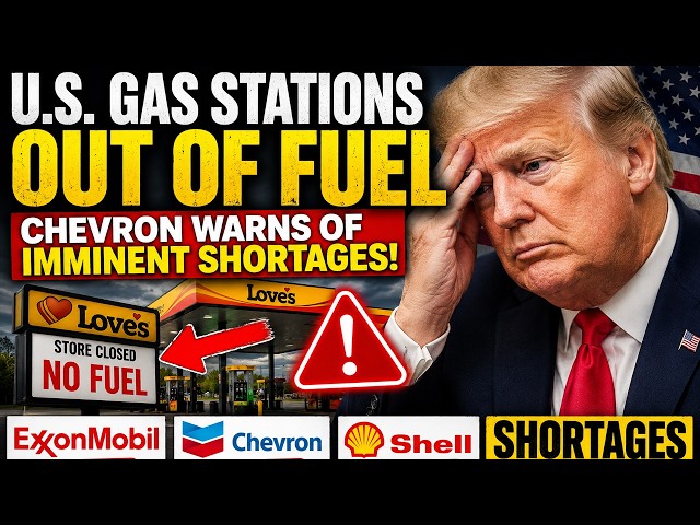 US Gas Stations OUT OF FUEL - Chevron WARNS Of Imminent Gas Shortages!