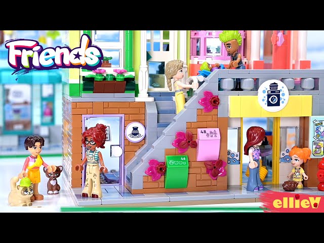 Heartlake City Apartments and Stores | The entire set build & review compilation