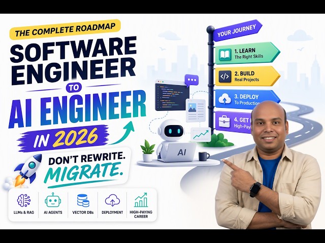 You're Closer to AI Engineer Than You Think. Software Engineer to AI Engineer in 2026 (Full Roadmap)