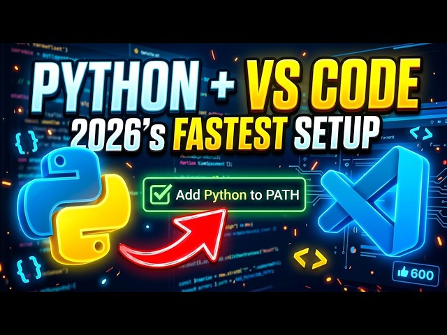 How to download and install Python and VS Code (Updated)