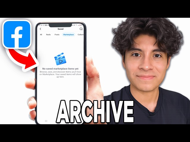 How To Access Facebook Marketplace Archive! - Tutorial