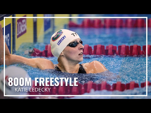Katie Ledecky and Summer McIntosh Head to Head in 800M Freestyle | 2026 TYR Pro Swim Series Westmont