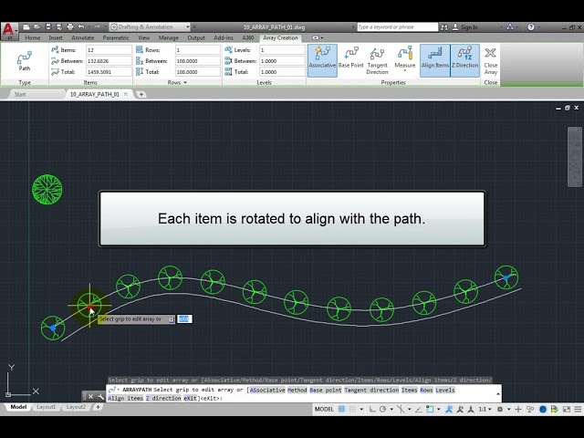 Creating a Path Array
