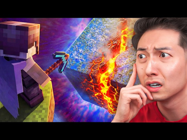Él encontró el borde de Minecraft. (REACCIÓN)