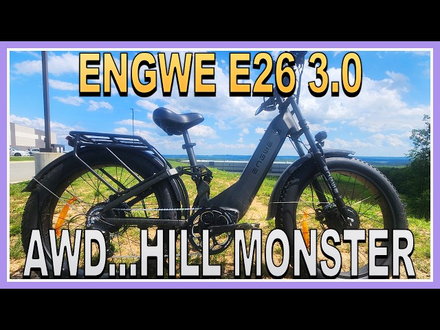 ENGWE...E26 3.0...AWD Hill Climbing Power on the Road and Rocky Terrain!   Life Electric Bike Life!