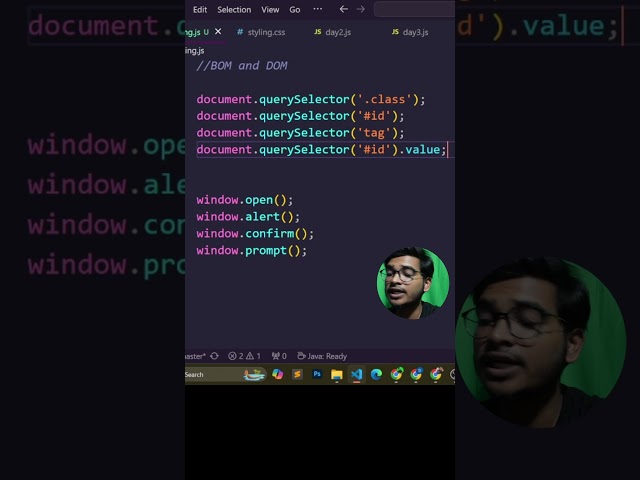 #13/100 difference between bom and dom in javascript || BOM and DOM JavaScript #javascriptinterview