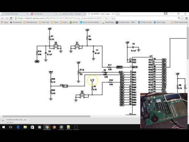 PIC Microcontroller Tutorial 3 - Reading and reacting to inputs