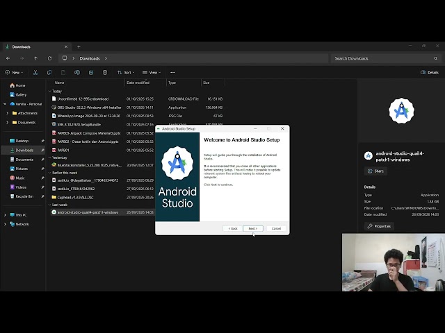 Tutorial Install Android Studio