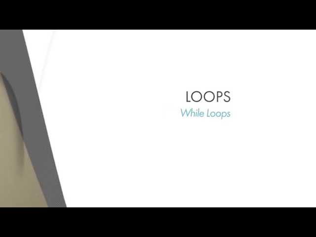 Lesson 6.2 while-loops in MATLAB