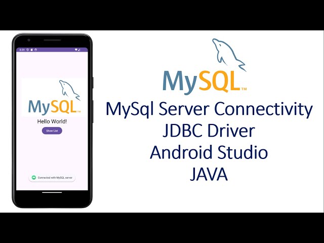 MySQL Server Android Studio JDBC Connection. | java