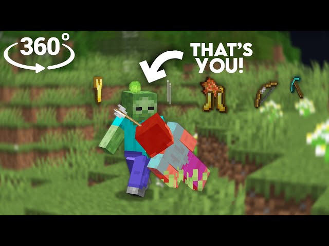 You’re a Zombie in my Minecraft World...