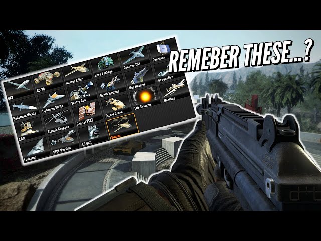 Remembering ALL The KillStreaks In Black Ops 2...