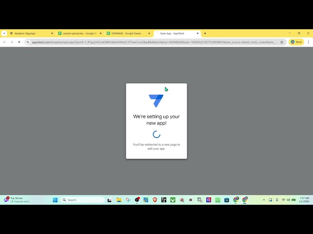 APPSHEET - CREATE UPLOAD ACTION