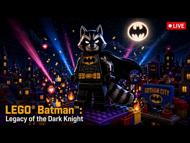 🔴LIVE - LEGO Batman Legacy of the Dark Knight: Gotham in Ruins
