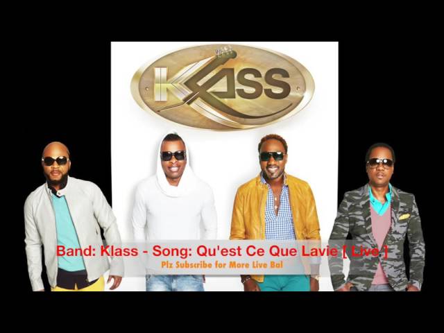 Klass  - Qu'est ce Que Lavie  Live Bal Audio @ New Jersey 02:12:16