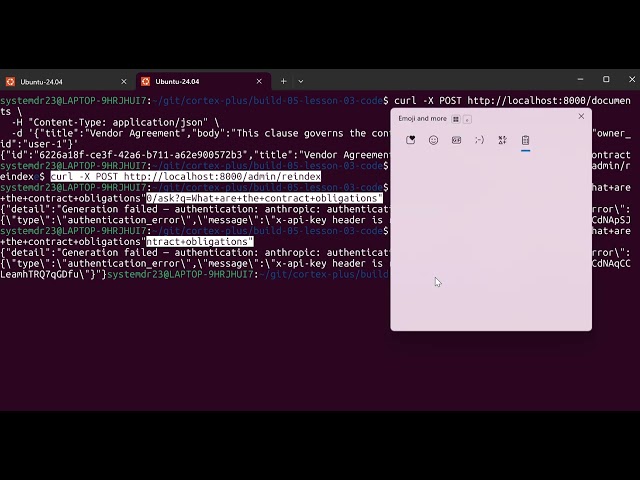 Build 05 lesson 03: Build a Real RAG Query API with FastAPI, Postgres & Vector Search