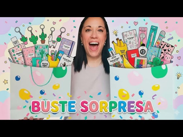 Apro BUSTE SORPRESA di TIGER! iolanda sweets