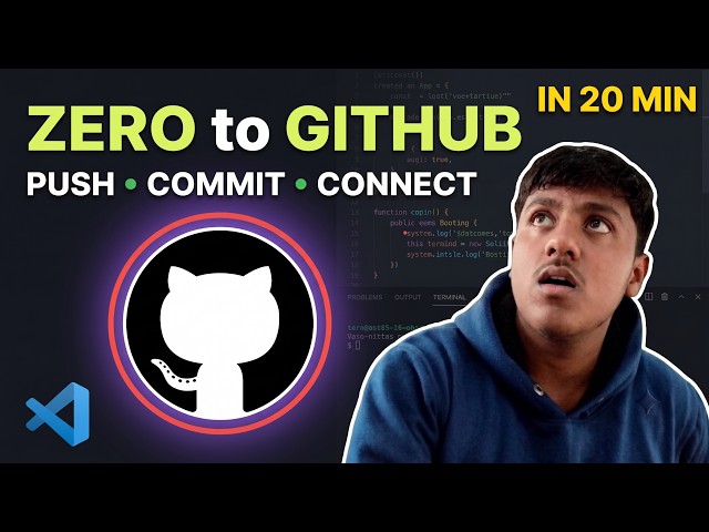How to Use GitHub? Full Tutorial in 20 Min (Beginners) | VS Code + Mobile Setup