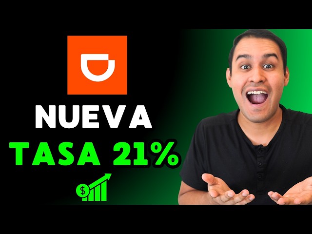 TASA DE 21% de rendimiento en DIDI CUENTA 📈 a la vista