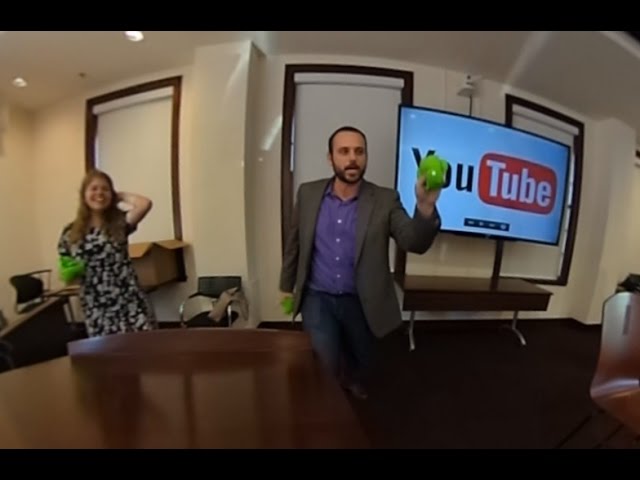 YouTube 360 Visits UNC jSchool VR Class