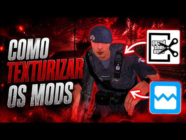 TUTORIAL COMO TEXTURIZAR (VIATURAS E SKINS)