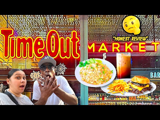Did We Find NYC’s BEST Food Hall?! Time Out Market NYC!