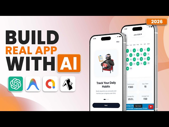 From Prompt to App: Build a REAL Mobile App with AI | Full Course 2026
