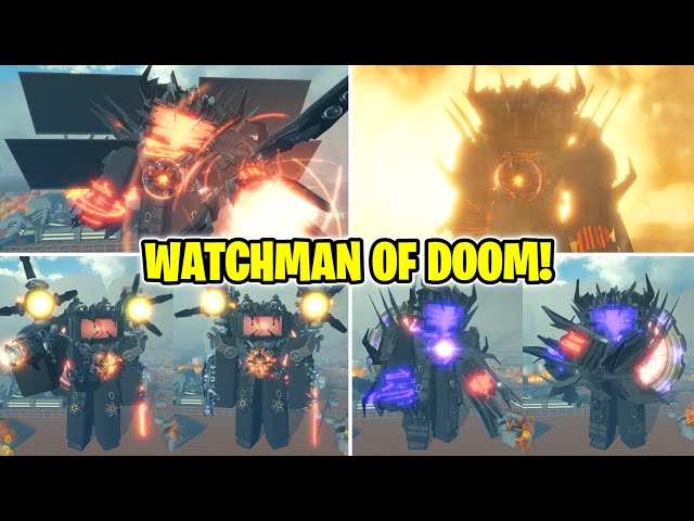 NEW WATCHMAN OF DOOM!! - TOILET WORLD ROLEPLAY 2 NEW W.O.D INSERT CODE RE-RELEASE!! (ROBLOX)
